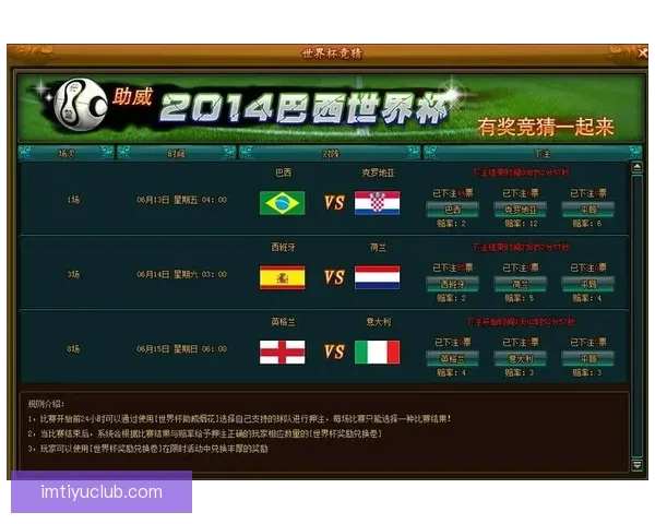 世界杯赛事实时竞猜推荐，让你轻松赢取精彩奖品指南